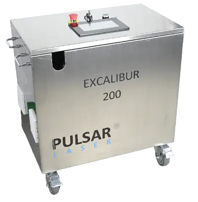 une machine de décapage laser pour tout le monde. C'est EXCALIBUR !